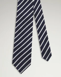 Silk Stripe Grenadine Tie