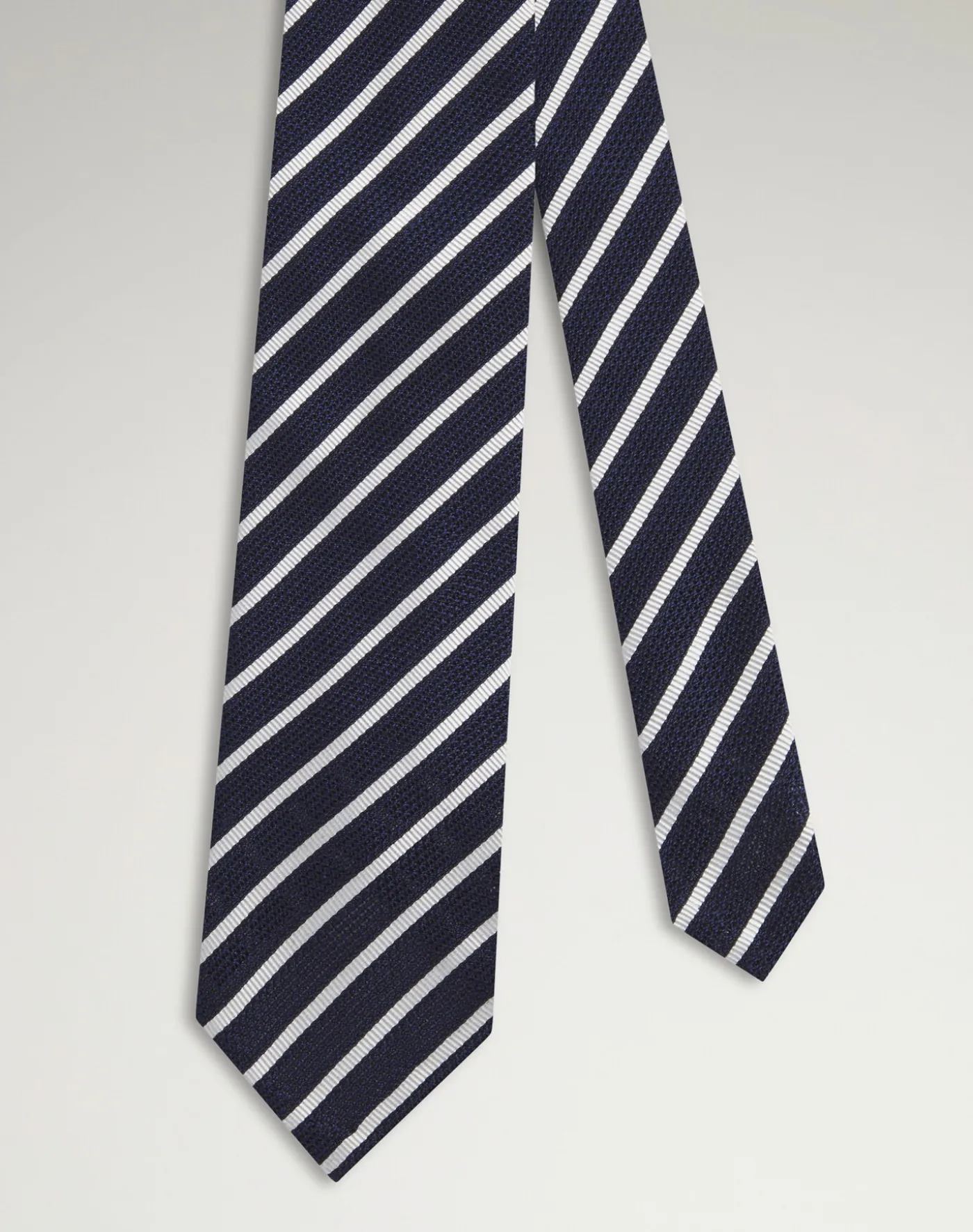 Silk Stripe Grenadine Tie