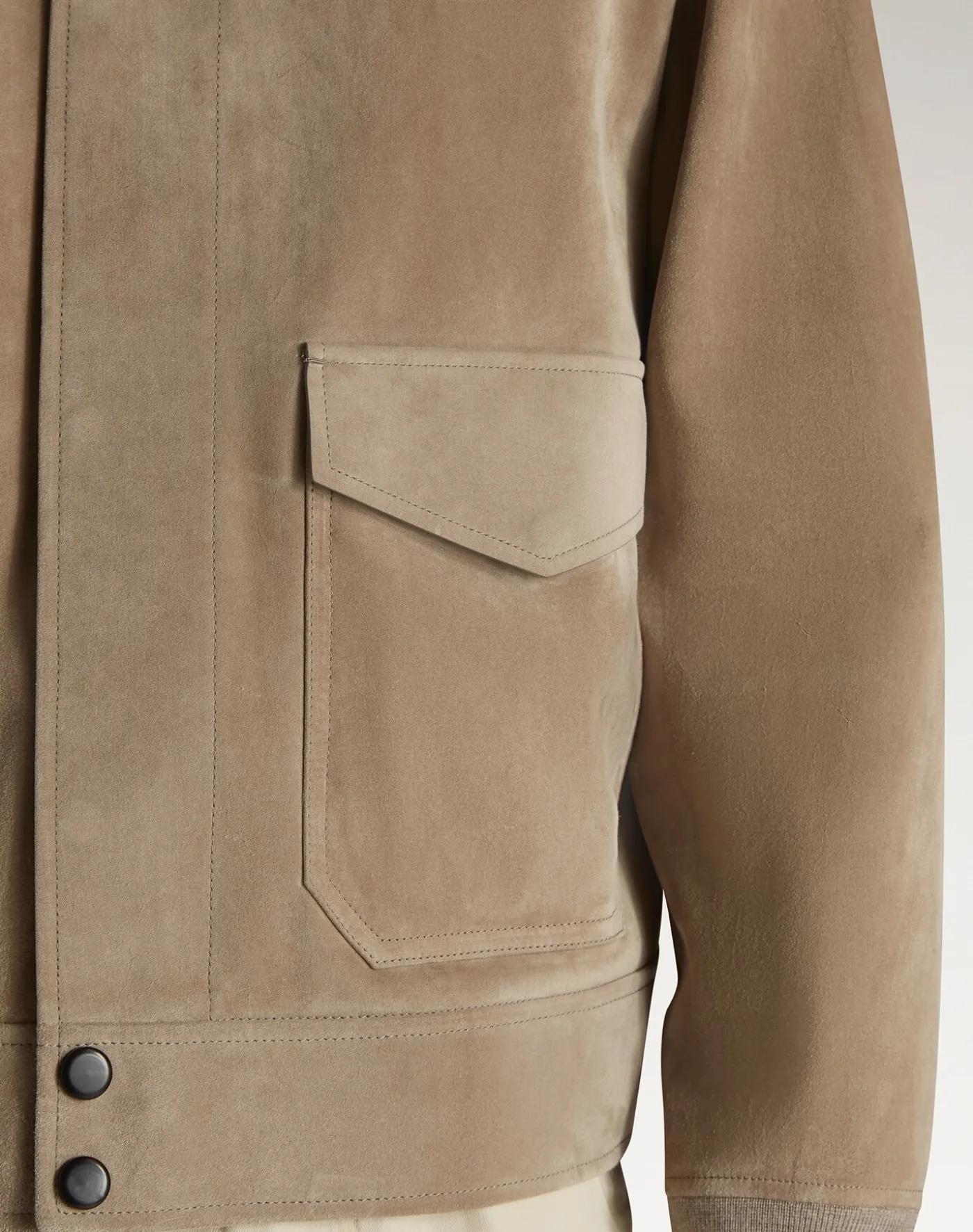 Suede Harrington