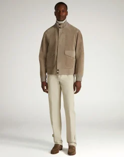 Suede Harrington