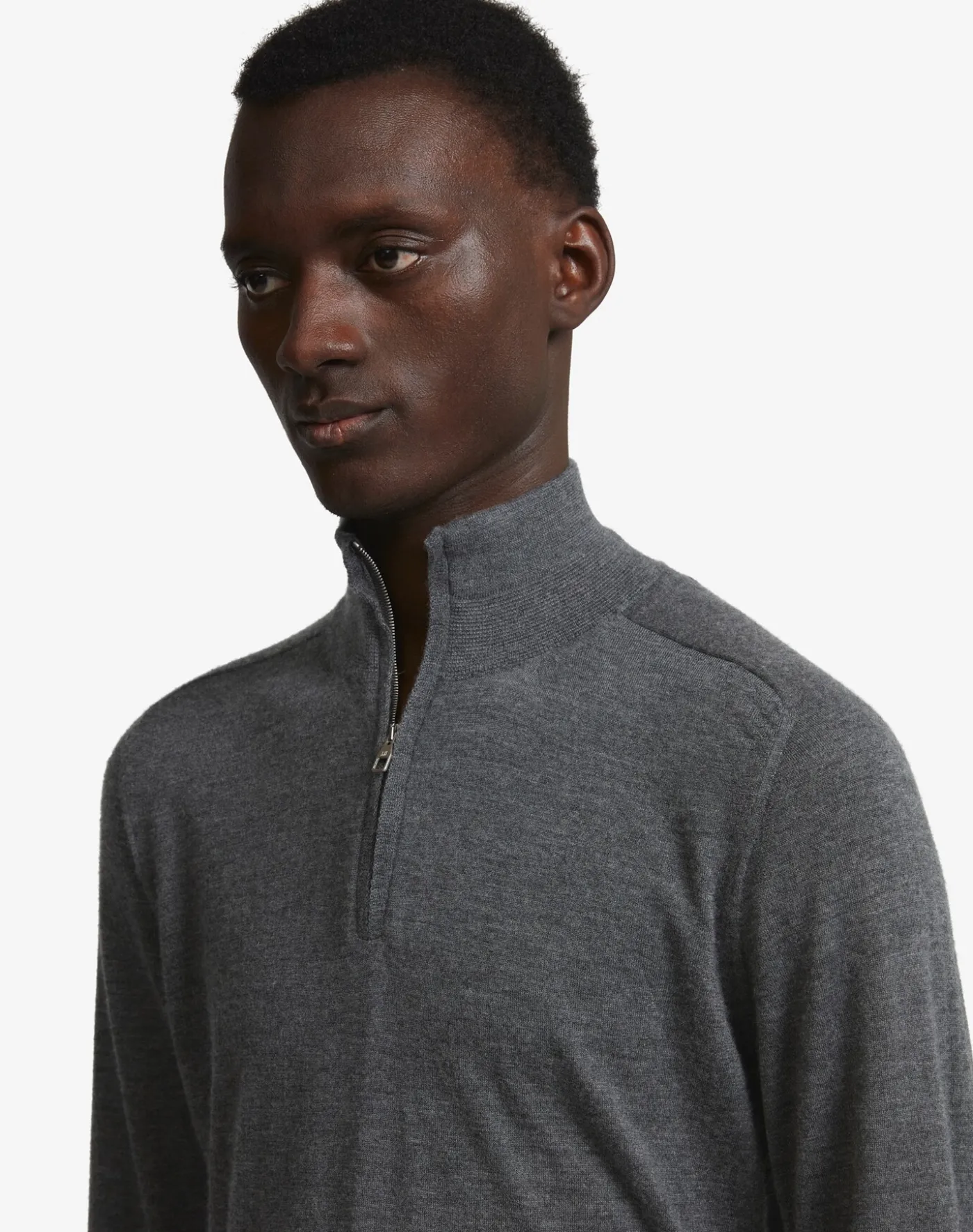 Superfine Cashmere 1/4 Zip Jumper