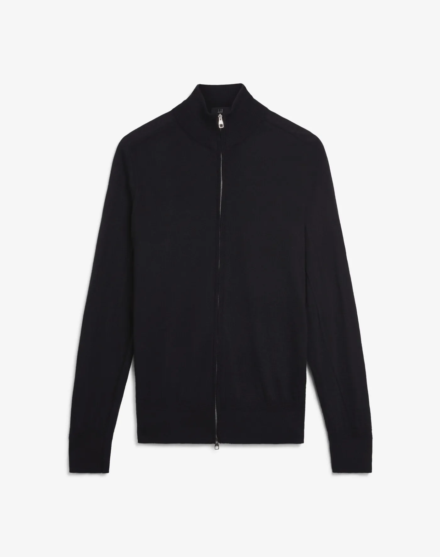 Superfine Cashmere Zip Through Jumper