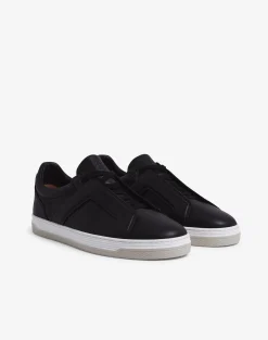 Tailored Leather Sneakers