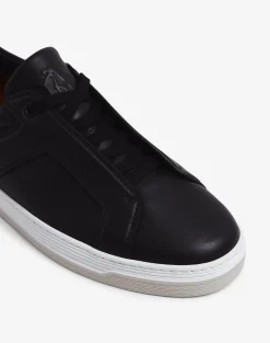 Tailored Leather Sneakers