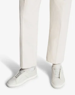 Tailored Leather Sneakers