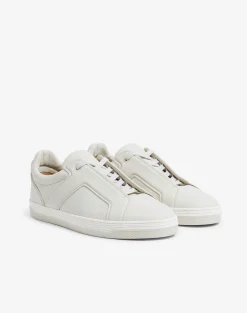 Tailored Leather Sneakers