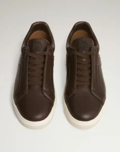 Tailored Leather Sneakers