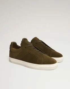 Tailored Suede Sneakers