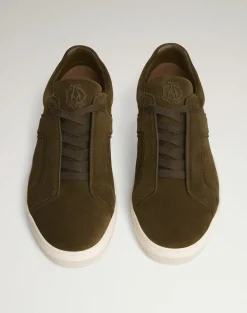 Tailored Suede Sneakers