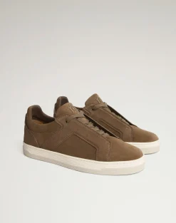 Tailored Suede Sneakers