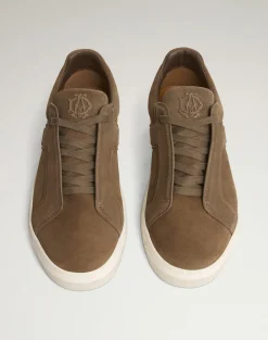 Tailored Suede Sneakers