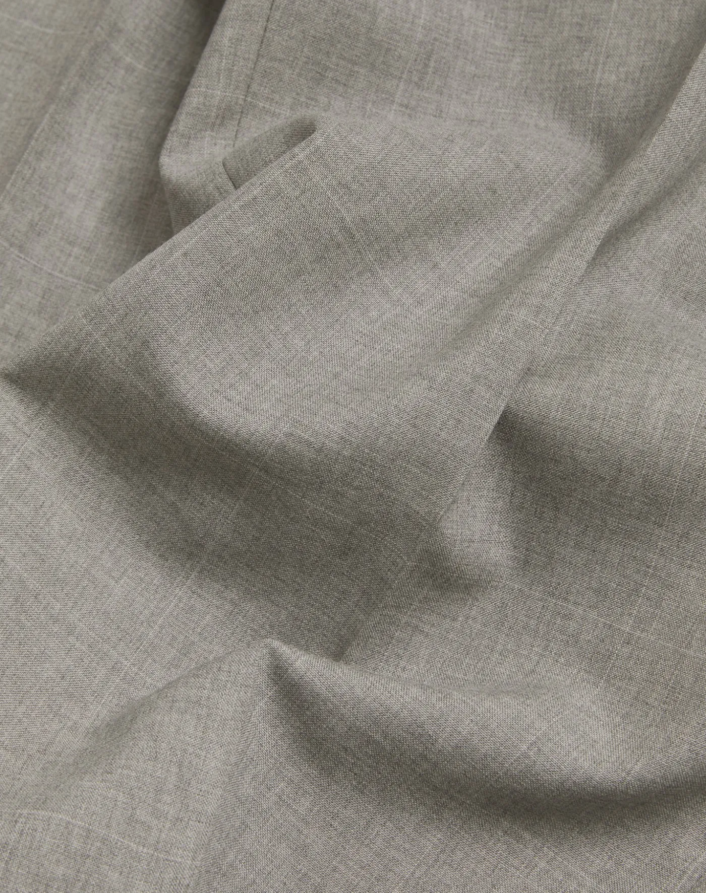 Tropical Wool and Cashmere Double Pleated Trousers