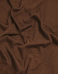 Whisky Coloured Superfine Cashmere Crew Neck Jumper