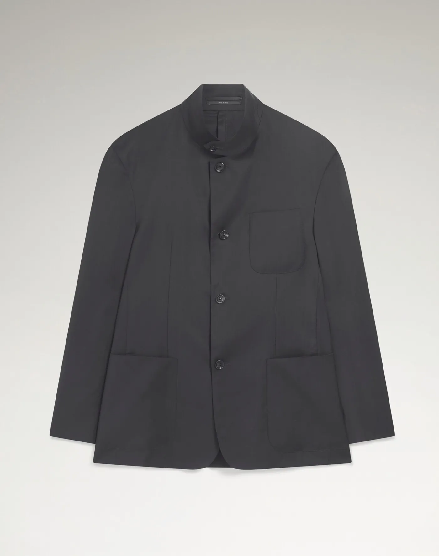 Wool Blend Travel Jacket