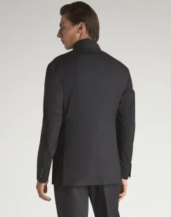 Wool Blend Travel Jacket