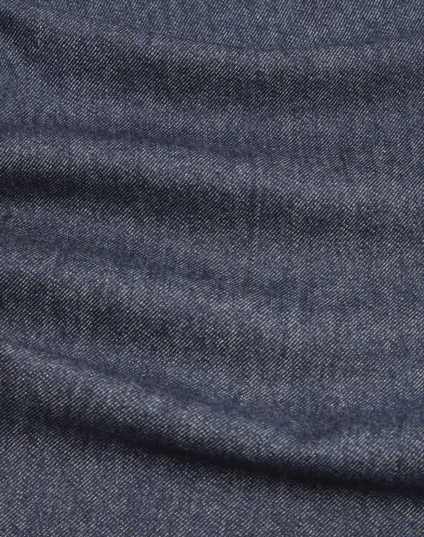 Wool Cotton Denim 5 Pocket Trousers