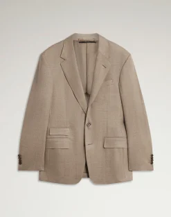 Wool Herringbone Flannel Bourdon Jacket
