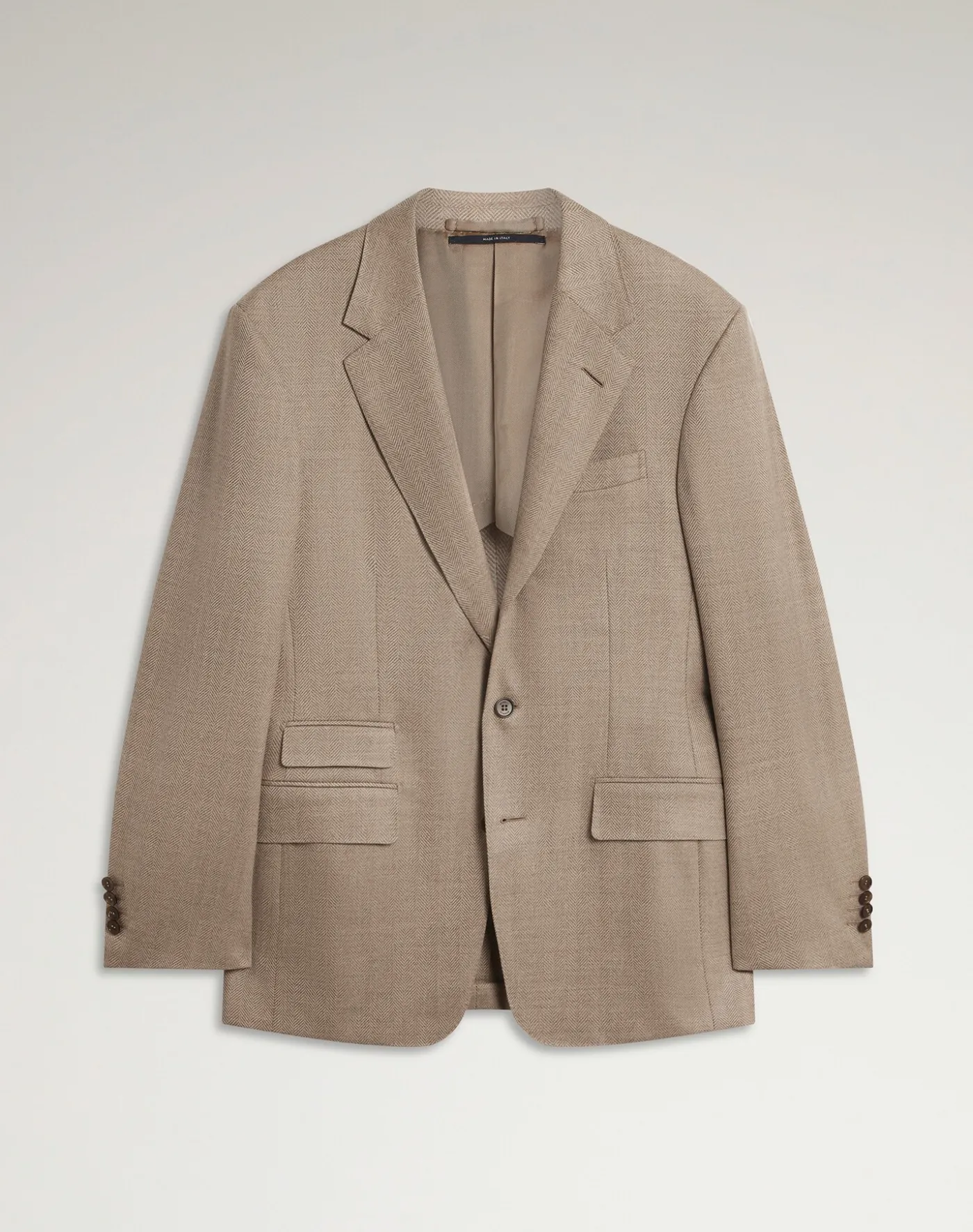 Wool Herringbone Flannel Bourdon Jacket