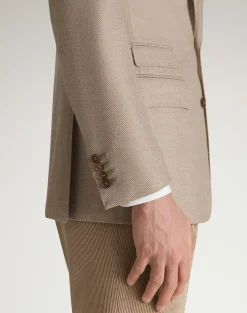 Wool Herringbone Flannel Bourdon Jacket