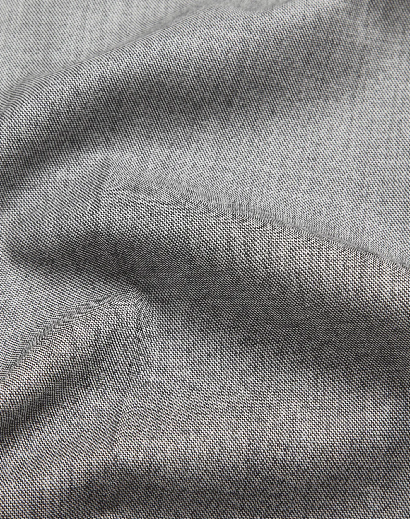 Wool Sharkskin Flat Front Trouser