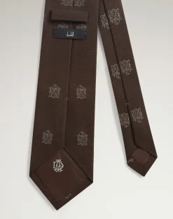 Wool Silk Armorial Neats Tie