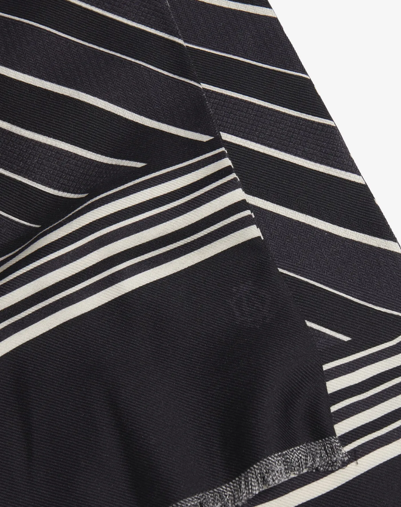 Wool Silk Jacquard Printed Tubular Scarf