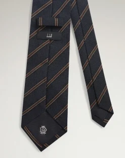 Wool Silk Stripe Tie