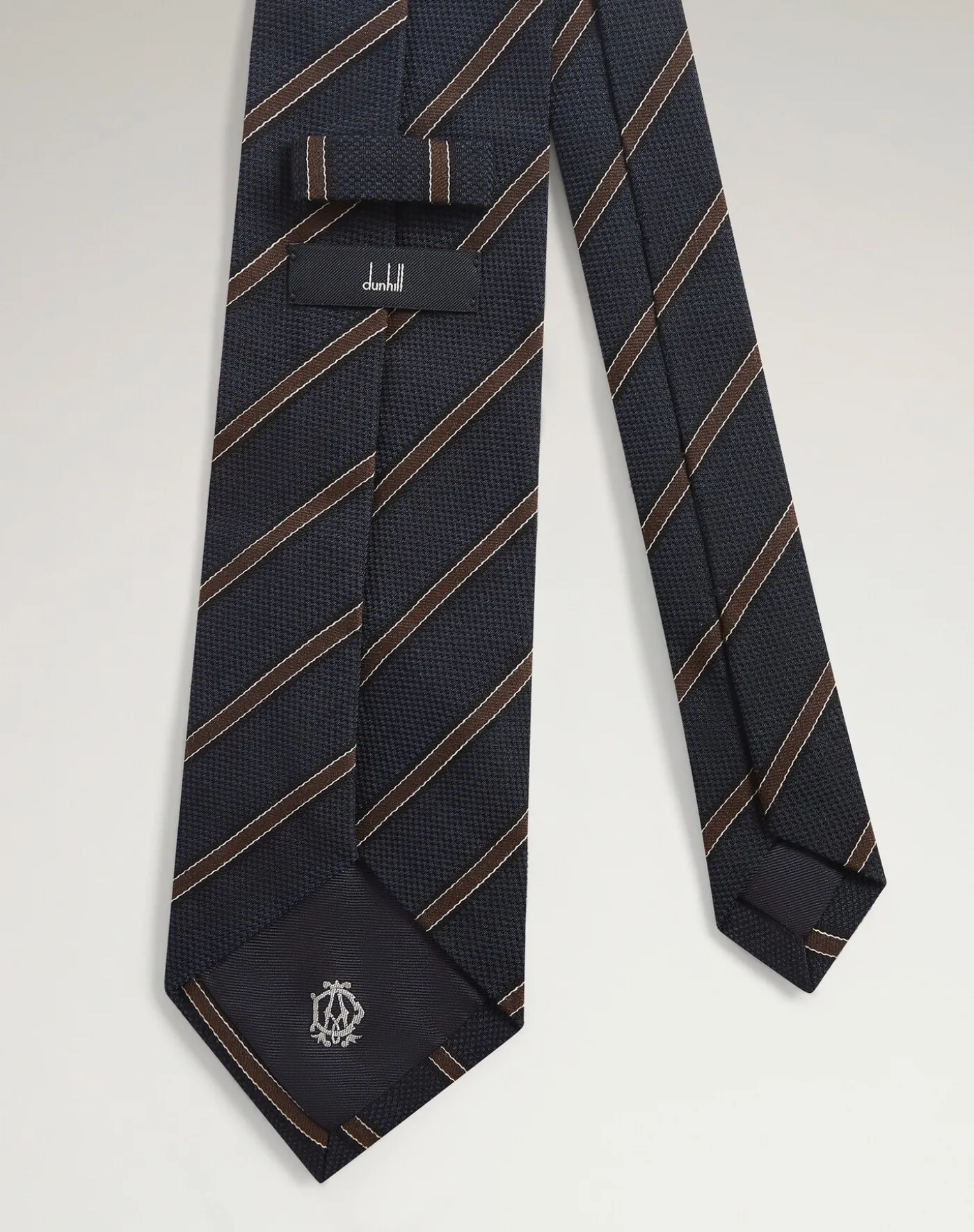 Wool Silk Stripe Tie
