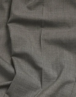 Wool Super 130's and Cashmere Double Pleated Travel Trousers